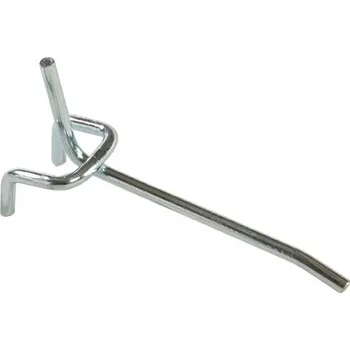 Držák na polici Mars Svratka 5820 11 cm stříbrný