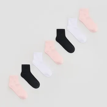 Dívčí spodní prádlo Reserved - Sada 7 párů ponožek - vícebarevná - 777GE-MLC - 777GE-MLC-K31