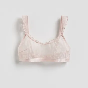 Podprsenka Reserved - Síťovaná podprsenka - pastelově růžová - 236EZ-03X - 236EZ-03X-M