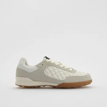 Dámské tenisky Reserved - Tenisky z kombinovaných materiálů - bílá - 439CP-00X - 439CP-00X-41