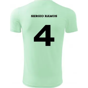 Dres Sergio Ramos - Barva: světle mátová, Velikost XXXL