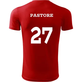 Dres Pastore - Barva: červená, Velikost S