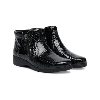 Dámské kozačky Polokozačky Caprice 9-25460-45 Černá 38