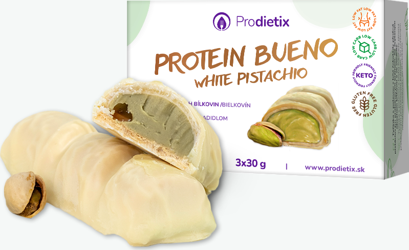 Prodietix | Protein Bueno (baleno po 3 porcích) | 90 g | White Pistachio
