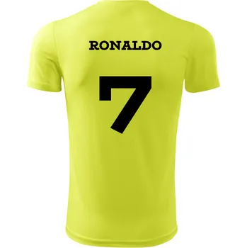 Dres Ronaldo - Barva: neonově žlutá, Velikost S