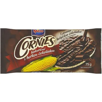 Trvanlivě pečivo RACIO Cornies s hořkou čokoládou (20 ks)