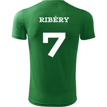 Dres Ribéry - Barva: střední zelená, Velikost S