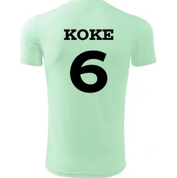 Dres Koke - Barva: světle mátová, Velikost XL