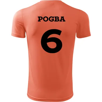 Dres Pogba - Barva: neonově oranžová, Velikost S