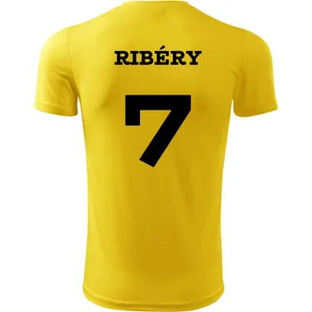 Sport Dres Ribéry - Barva: žlutá, Velikost XXL