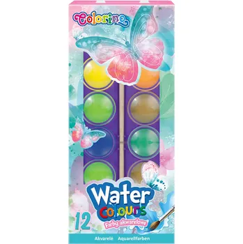 Colorino Colorino, R22297PTR, Follow your Dreams, sada vodových barev, 13 ks