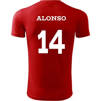 Dres Alonso - Barva: červená, Velikost L