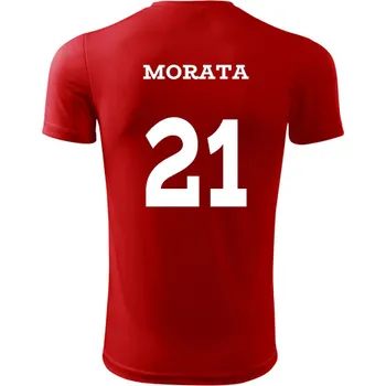 Dres Morata - Barva: červená, Velikost XL