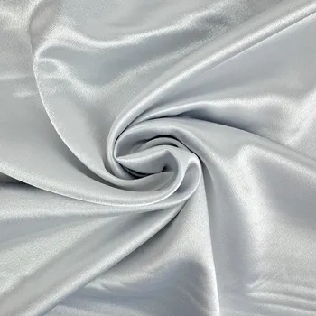 Satén Bonita - Šedá stříbrná