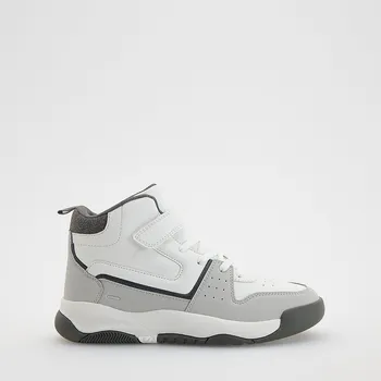 Chlapecká mikina Reserved - Tenisky se zapínáním na suchý zip - světle šedá - 757FS-09X - 757FS-09X-39