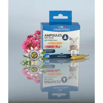 Francodex Anti-stress ampulky kočka, kotě 18x1ml