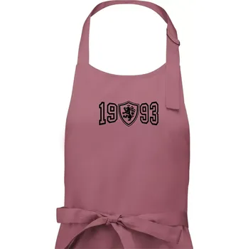 Kuchyňská zástěra Narozeninový motiv - znak - 1993 - Pánská zástěra na vaření - Univerzální velikost ( Starorůžová )