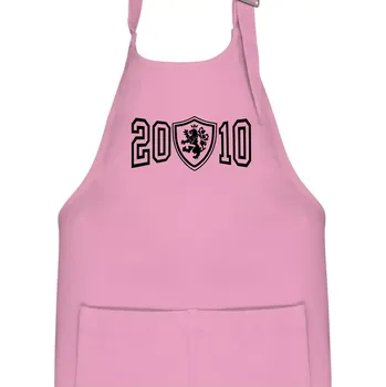 Kuchyňská zástěra Narozeninový motiv - znak - 2010 - Dětská zástěra na vaření - Univerzální velikost ( Růžová )