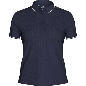 Dámské tričko Under Armour W polo Drive Jacquard - tmavě modré: Dámské XXL