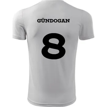 Dres Gundogan - Barva: bílá, Velikost XXXL