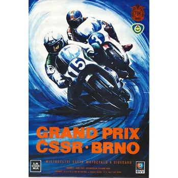 Plechová cedule Plechová retro cedule - Grand Prix 1980 Provedení: Hliník: 30 x 20 cm