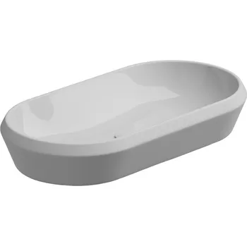 Umyvadlo Umyvadlo na desku Cruise, keramické, dvoubarevné, 80x42 cm, CRLAVOV80BI000001