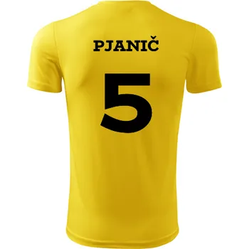 Dres Pjanič - Barva: žlutá, Velikost S