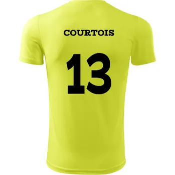 Dres Courtois - Barva: neonově žlutá, Velikost M