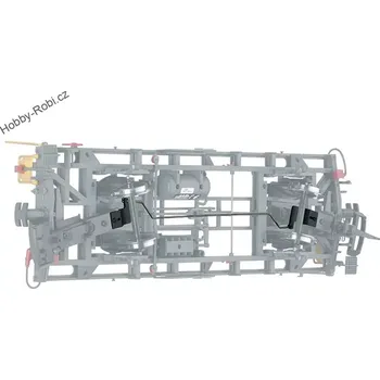 Modelová železnice Tyč natáčení pojezdu kontejnerového vozu RhB 1 ks - LGB 67900 (Zahradní železnice)