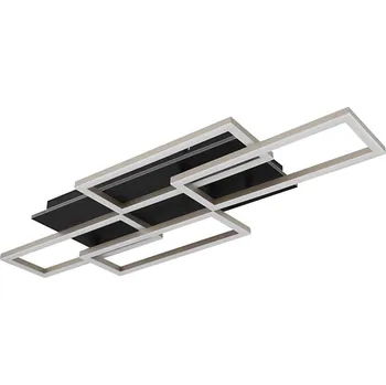 Globo 67359-40A - LED Stm. stropní sv. JEFFRY 40W/230V 32,5x87,5 cm černá + DO