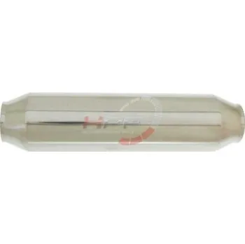 Střední díl výfuku Tlumič výfuku ProRacing - 57mm / délka 400mm - nerez