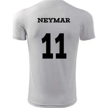 Dres Neymar - Barva: bílá, Velikost XXXL