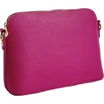 Dámská kožená kabelka crossbody 5232 fuxia, MAXFLY