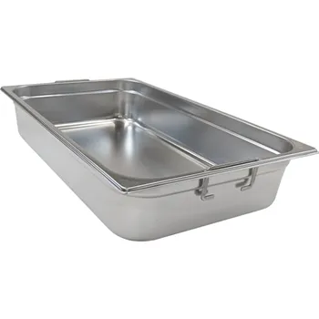 Gastronádoba nerezová plná GN 1/1 s úchyty 530 x 325 mm, hloubka: 100 mm