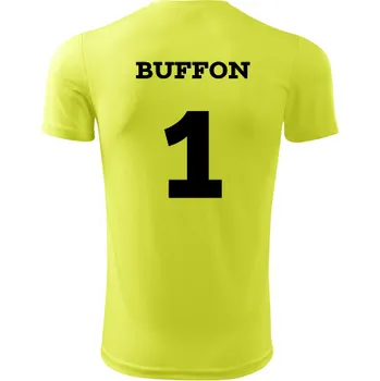 Dres Buffon - Barva: neonově žlutá, Velikost XXL