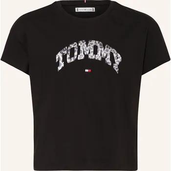 Tommy Hilfiger Dívčí Tričko, černá, 164