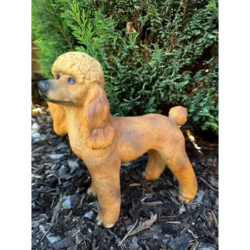 Zahradní dekorace BOCON s.r.o. Pes pudl aprikot