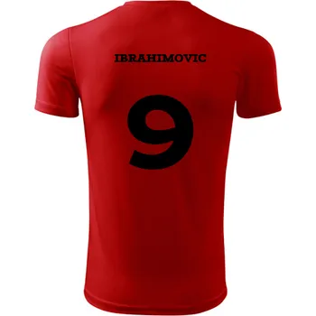 Dres Ibrahimovič - Barva: červená, Velikost M