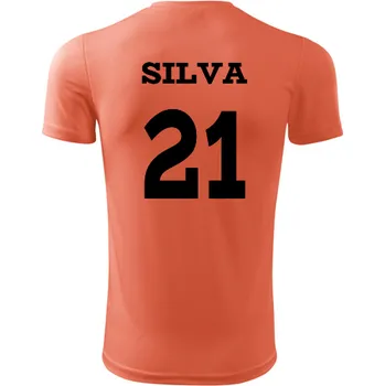 Dres Silva - Barva: neonově oranžová, Velikost XXXL