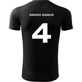 Dres Sergio Ramos - Barva: černá, Velikost L