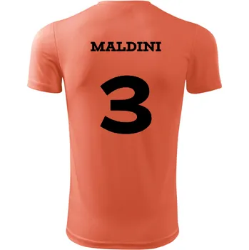 Dres Maldini - Barva: neonově oranžová, Velikost L