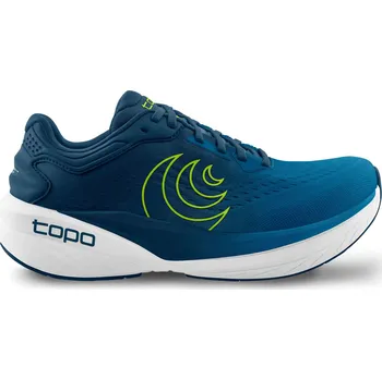 Pánská běžecká obuv Pánské běžecké boty Topo Phantom 4 Wide Velikost bot (EU): 47 / Barva: modrá/zelená