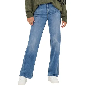 Dámské džíny jeans ONLY Juicy Wauw High Waist Wide Noos - Medium Blue Denim XL/32