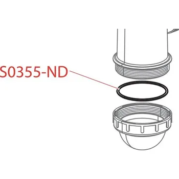 Sifon ALCADRAIN O-kroužek 66×2,5 (dřezové sifony) (S0355-ND)