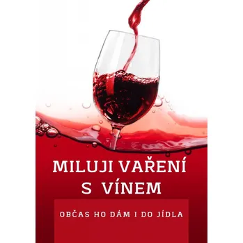 Plechová cedule Plechová retro cedule - Miluji vaření Provedení: Hliník: 30 x 20 cm