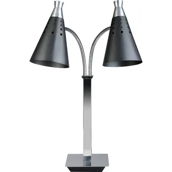 Lampička T-Collection ohřívací lampa flexibilní 230 V, dvojitá, černá