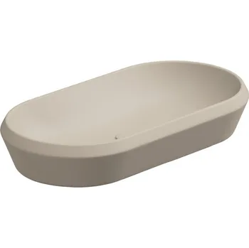 Umyvadlo Umyvadlo na desku Cruise, keramické, perla matné, 80x42 cm, CRLAVOV80033