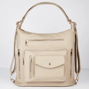 Kabelka 3Pagen Kabelka Anika 2 v 1 světle modrá 000