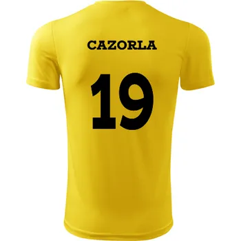 Dres Cazorla - Barva: žlutá, Velikost L