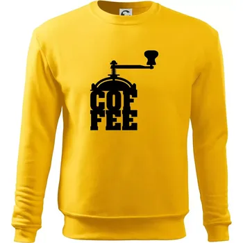 Pánská mikina Coffee mlýnek - Mikina Essential pánská - 2XL ( Žlutá )